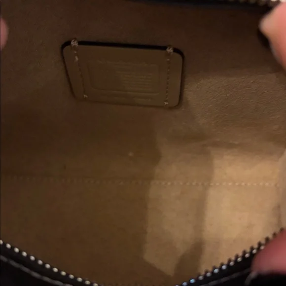 Coach ๐ฒ Andrea Mini Carryall in Monogram Black and Cream Leather - Picture 10 of 13